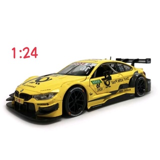 โมเดลรถ BMW M4 DTM No.16 Deutsche Post ขนาด1:24