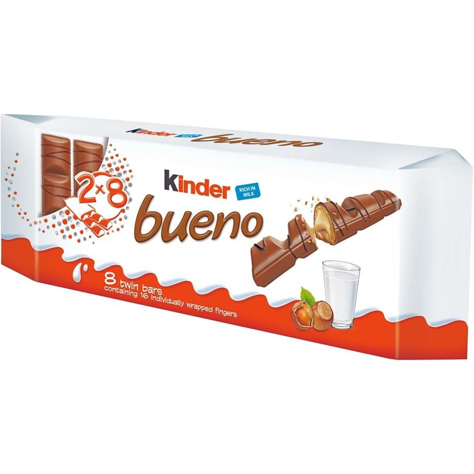 chocolate bueno 16 เเท่ง