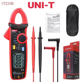 UNI-T UT210D แคลมบ์มิเตอร์ดิจิตอล มัลติมิเตอร์ มิเตอร์วัดไฟดิจิตอล