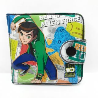 กระเป๋าสตางค์ เด็ก Wallet kid Ben 10 (benten) เบ็นเท็น ลิขสิทธิ์แท้ ลายการ์ตูน แบบพับ 2 ตอน