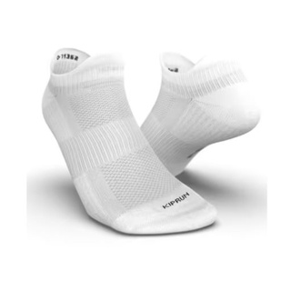 RUNNING SOCKS ECO-DESIGN RUN500 X2 INVISIBLE FINE ถุงเท้า ซ่อนข้อ สำหรับใส่ วิ่ง รุ่น RUN 500 X2 WHITE