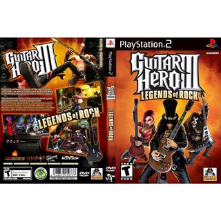 แผ่นเกมส์ PS2 Guitar Hero III - Legends of Rock   คุณภาพ ส่งไว (DVD)