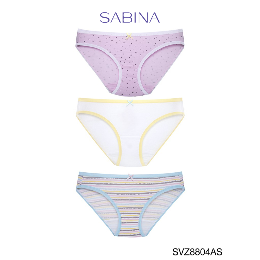 Sabina กางเกงชั้นในเด็ก ( 3 pcs ) รุ่น Panty Zone รหัส SVZ8804AS หลากสี