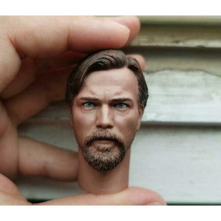 โมเดลฟิกเกอร์ 1/6 Obi- Wan Kenobi Head Sculpt Carved Model F 12 นิ้ว ของเล่นสําหรับเด็ก