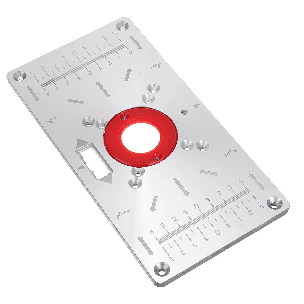 235x120x8mm Trimming Machine Flip Panel Woodworking Trimmer Router