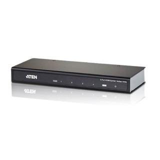 ATEN VS184A Splitter (ราคาพิเศษ) เครื่องกระจายสัญญาณภาพ แบบ 1 อินพุท 4 เอาท์พุท (3D,4kx2k)