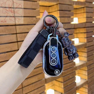 Wuling Hongguang miniev key case 2022 ใหม่ mini EV macaron auto parts Daquan mini buckle shell