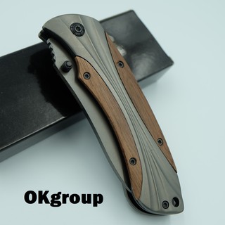 OKgroup NB010-NC Folding knife มีดพับ มีดพกพา มีดเดินป่า มีดพกเดินป่า มีดสวย มีดสวยๆ มีดสวยงาม มีด มีดพกทหาร มีดพก