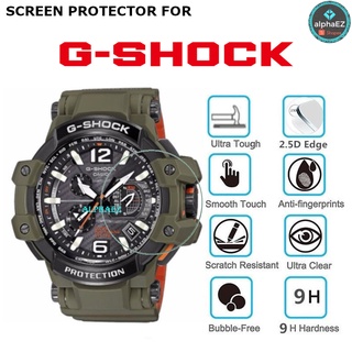 Casio G-Shock GPW-1000KH-3A Gravity-Master Series 9H ฟิล์มกระจกนิรภัยกันรอยหน้าจอ GPW-1000