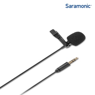 Saramonic SR-XLM1 ไมโครโฟนแบบสายหนีบปกเสื้อ ความยาว 6 เมตร สำหรับ กล้อง,อุปกรณ์บันทึกเสียง ที่มีช่องเสียบมาตรฐานแบบ 3.5