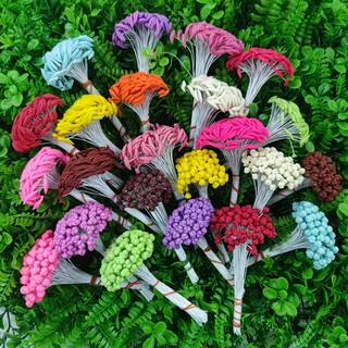 เกสรดินปั้น ดอกลิลลี่ เกสรลิลลี่ แบบรี แบบกลม จำนวนประมาณ 10…