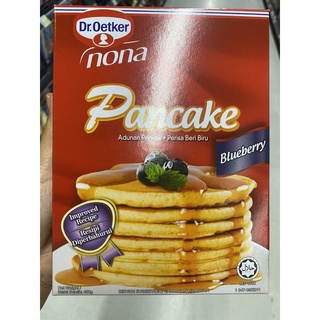 แป้งแพนเค้ก สำเร็จรูป กลิ่น บลูเบอร์รี่ ตรา ด๊อกเตอร์ โอ๊ตเกอร์ โนนา 400 G. Pancake Blueberry ( Dr. Oetker Nona Brand )