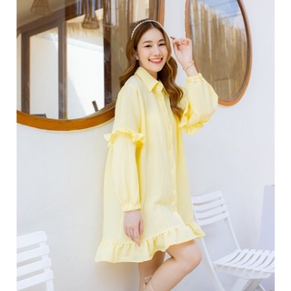 [New Collection] Cotton Candy Dress - Lemon