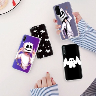 Ml-179 เคสโทรศัพท์มือถือนิ่ม แบบใส พิมพ์ลาย Marshmello DJ สําหรับ OPPO Reno 8t 8 Find x5 A54 A55 A56 Pro