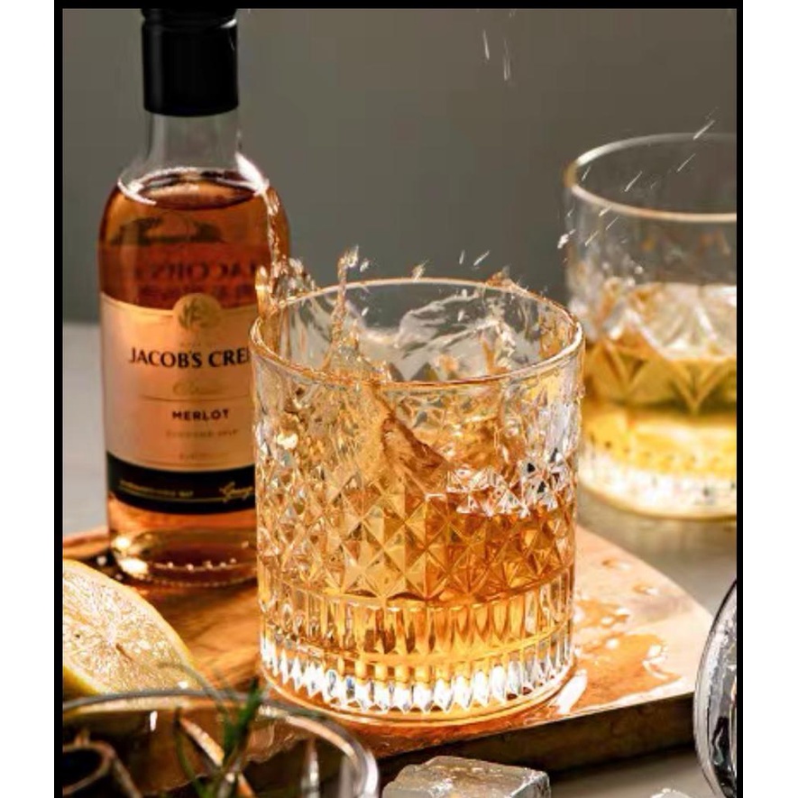 335ml แก้วกลม/แก้วบาร์/แก้วเพชร 335ml/แก้วดื่มเทียม