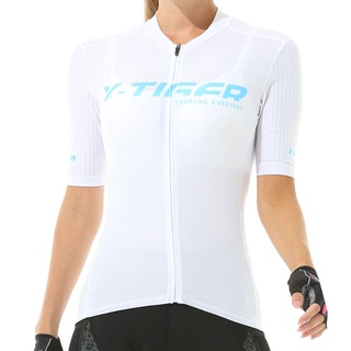 X-tiger เสื้อกีฬาแขนสั้น ระบายอากาศได้ดี แฟชั่นฤดูร้อน สําหรับผู้หญิง เหมาะกับการขี่จักรยาน MTB