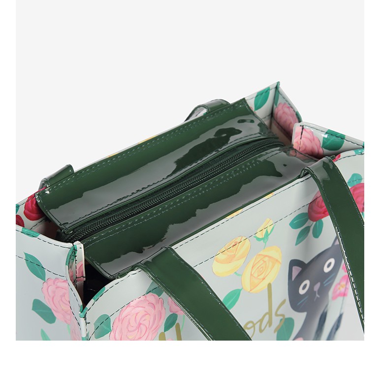 กระเป๋าHarrod-งานดีมีซิปทุกใบ ปั้มโลโก้หัวซิป(พร้อมส่ง)