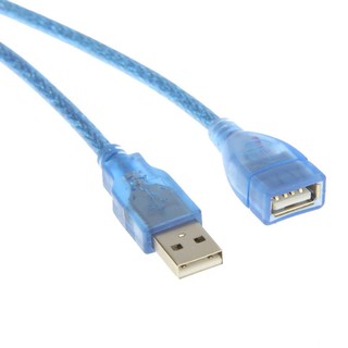 OKAY สาย USB ต่อยาว Extention cable AM/AF V2.0 5m (สีฟ้า)  #252