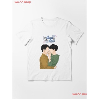 New BAD BUDDY PranPat Essential T-Shirt ผู้หญิง ดพิมพ์ลาย เสื้อยืดผ้าฝ้าย คอกลม cotton ความนิยม discount Unisex