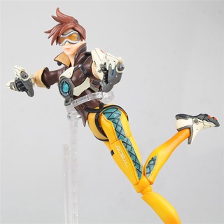 โมเดลตุ๊กตา Overwatch HC Tracer ของเล่นสําหรับเด็ก