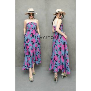 P L A Y S T O R E  ถ่ายจากสินค้าจริง sherrinaa fleur maxidress