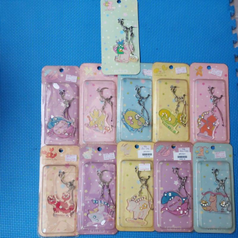 HP GANTUNGAN DIAMOND ZODIAC KEYCHAIN