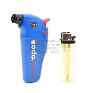 Iroda Micro-Jet เครื่องพ่นไฟ Butane Burner 1300 ºC สีแดง/เหลือง/เขียว/ดำ/นำ้เงิน รุ่น MJ-300