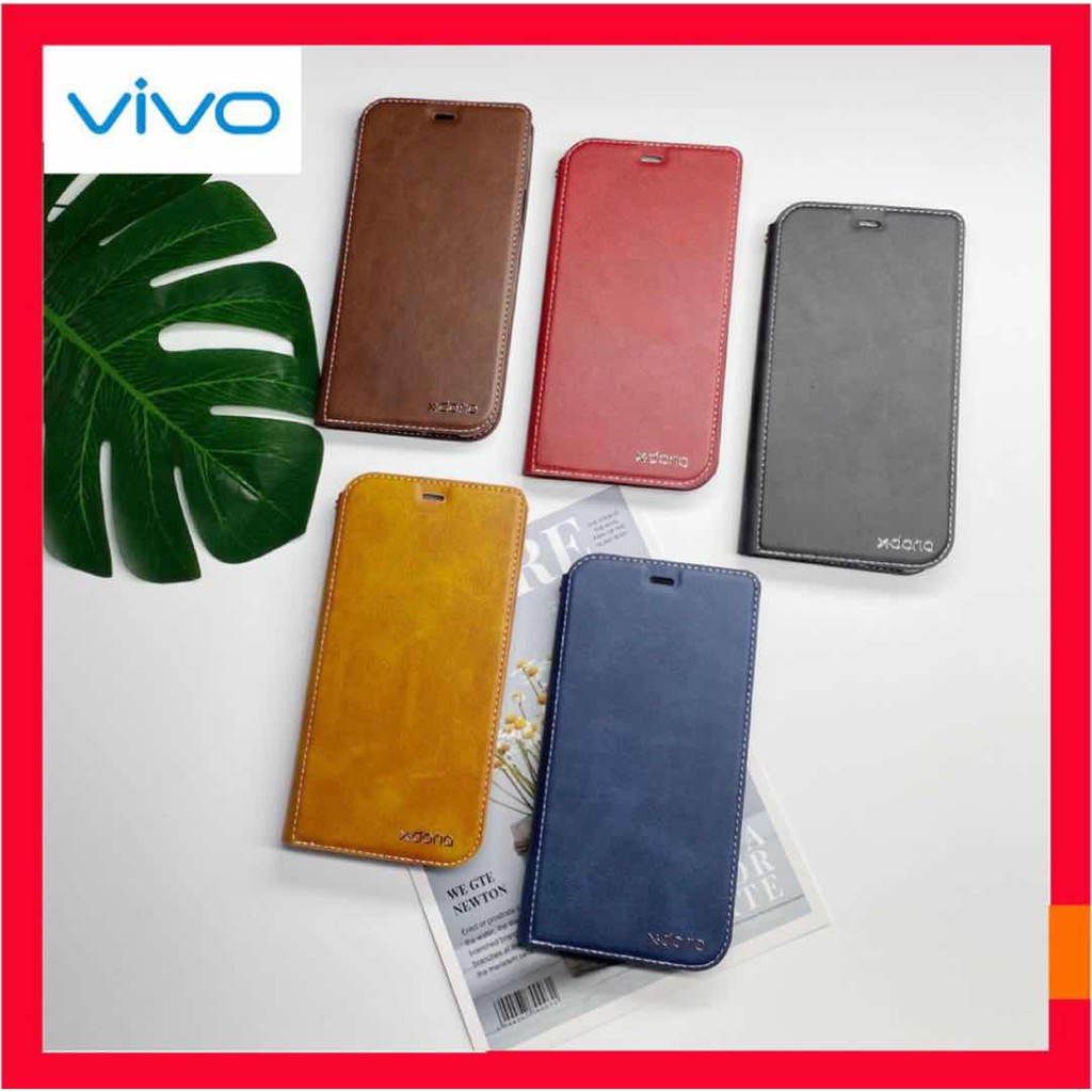015.เคสฝาพับ ใส่นามบัตรได้ แบบหนัง ตั้งได้ VIVO Y02S Y72 5g Y11 Y12 Y15 Y17 Y19 Y20 Y30 Y50 Y12S Y31 Y51 Y1S