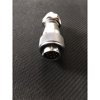 WF16 10pole #0.75sqmm 5A, cable OD.5-6.5mm circular connector IP67 WF16J10TE male poles