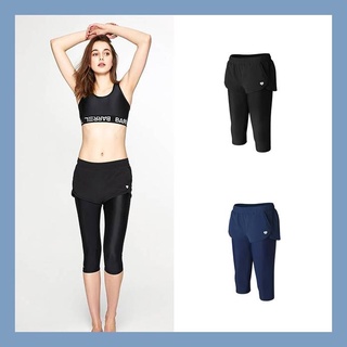 [ผญ] กางเกงว่ายน้ำ ขา3ส่วน มีซับใน กันuv Barrel Urban Water Leggings แท้100% GG.SWIMWEAR