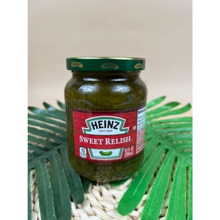 สวีท รีลิช พิคเคิล (แตงกวาดองหันปรุงรส) (ตราไฮนซ์) SWEET RELISH PICKLES (HEINZ BRAND)  296 มล