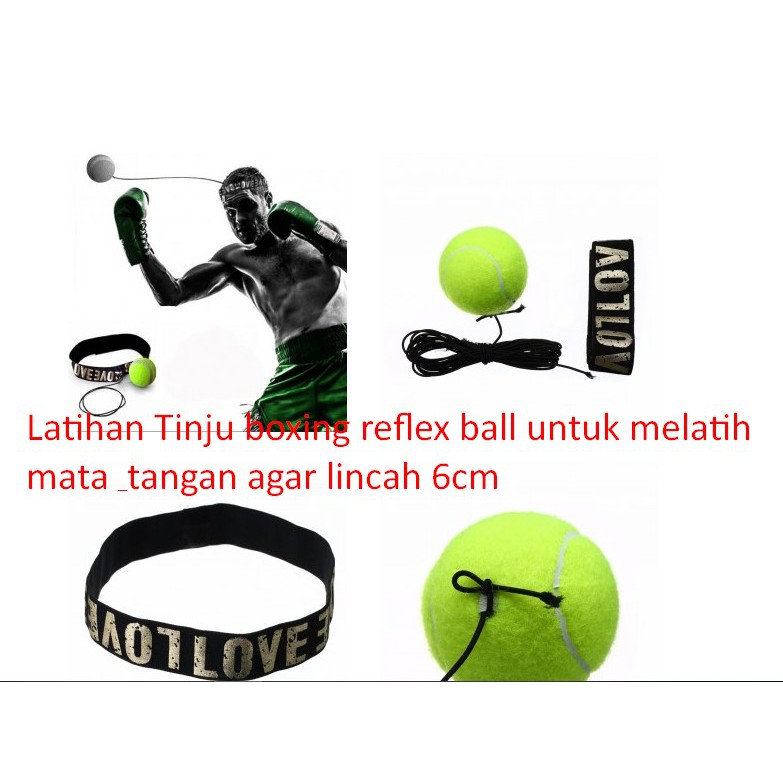 MATA Reflex ball ชกมวยออกกําลังกายฝึกดวงตาและมือให้มีชีวิตชีวา 6cm