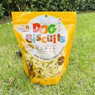 Pet8 บิสกิตสุนัข ขนมปังกรอบ มีแคลเซียม สร้างความแข็งแรง High Protein&Low calories