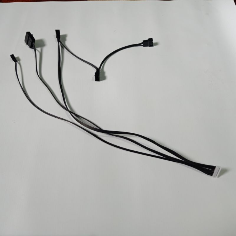 Nzxt Kraken X42 X52 X62 X72 การเปลี่ยนสายเคเบิลแบบฝ่าวงล้อม