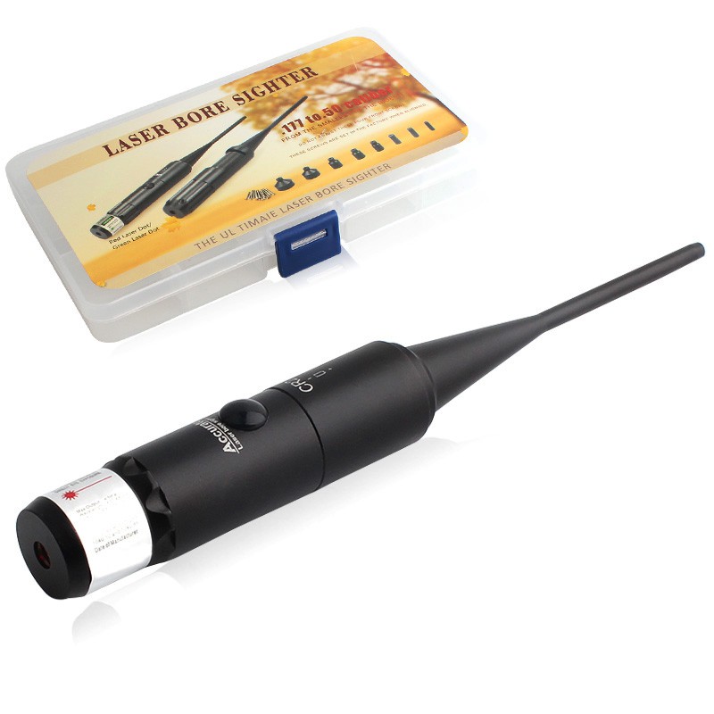 Tactical Red Laser Bore Sighter Kit For .177 To .50 Caliber Hunting