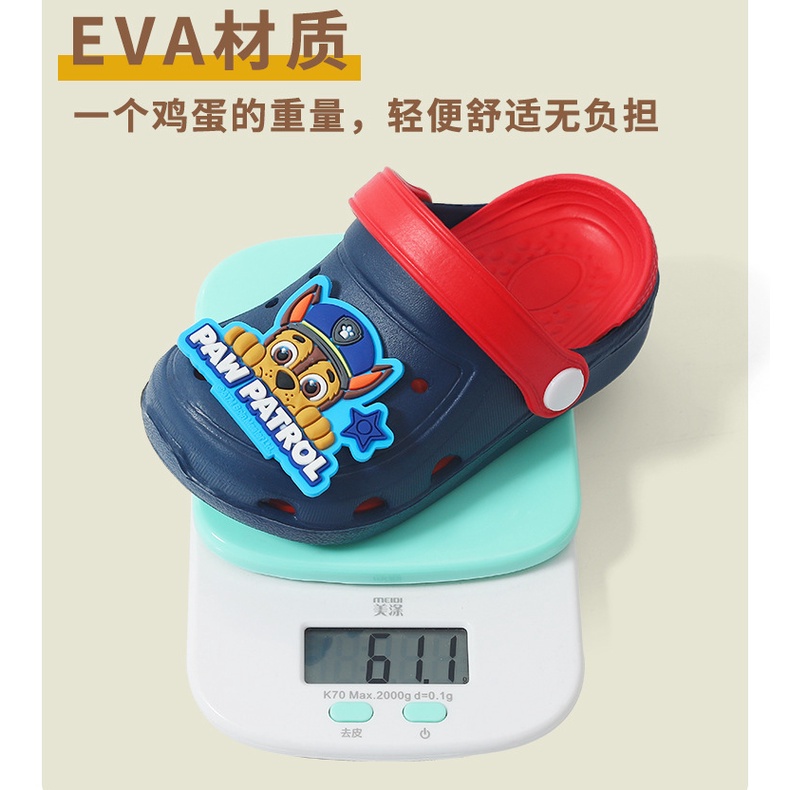 paw patrol รองเท้าแตะเด็ก รองเท้าแตะ EVA ลายการ์ตูน กันลื่น เหมาะกับเดินชายหาด แฟชั่นฤดูร้อน สําหรับเด็กผู้ชาย และผู้หญิง