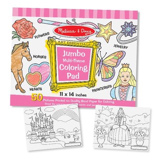 Melissa &amp; Doug Jumbo Coloring Pads – Pink