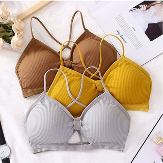 BRA-11 บราไร้โครง เสื้อในwihโครง สายเดี่ยว เสื้อกล้าม สายเล็ก ชั้นในเซ็กซี่