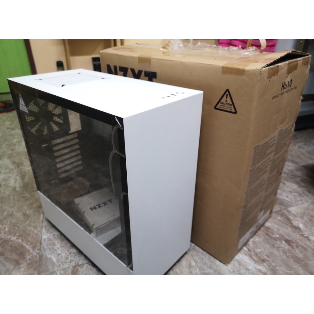 CASE NZXT H510 MATTE (WHITE,BLACK)