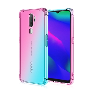 OPPO A9 2020 A5 2020 A31 2020 A91 2020 four-corner shatter-resistant gradient phone case