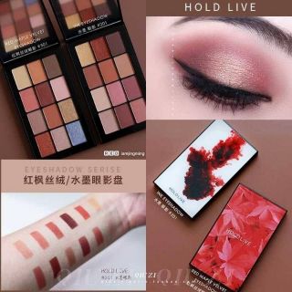 🌸สินค้ามีฉลากภาษาไทย อย.✔️🌸
🍁🍁Holdlive Red Maple,Ink Eyeshadow Palette🍁🍁
อายแชโดว์ พาเลทท์ 12 เฉดสี