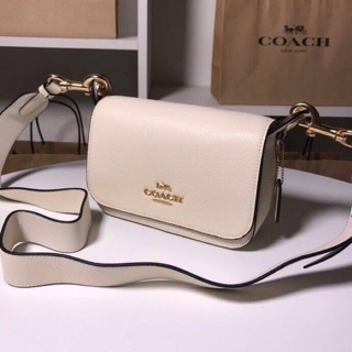 Coach COACH SMALL JES MESSENGER WITH SIGNATURE CANVAS STRAP