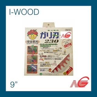 ใบเลื่อยวงเดือน I-WOOD 9" ตัดหญ้า