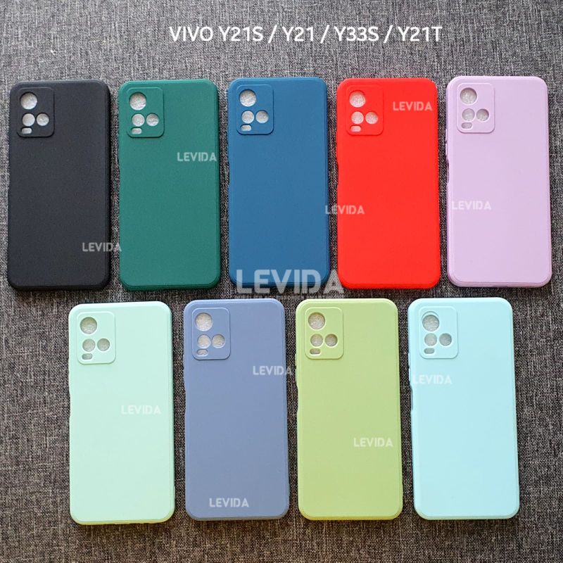 Softcase Vivo Y21S Vivo Y21 Vivo Y21T Vivo Y21A Vivo Y33S Vivo Y33T Macaron Square / Case Square Edg