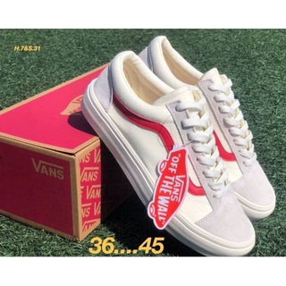 รองเท้าผ้าใบ sneakers Vans free box men&amp;women ขนาด 36...45