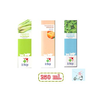 Dr merge แชมพูอาบน้ำ สุนัข แมว สมุนไพรสกัด 250ml