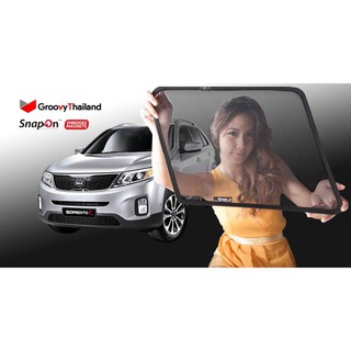 ม่านรถเข้ารูป KIA SORENTO Gen3 (SnapOn Em – 6 pcs)