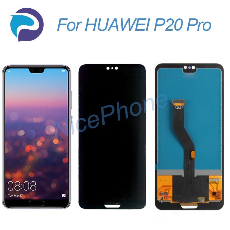 for HUAWEI P20 pro lcd screen CLT-L29C/L29/L09C/L09/AL00/AL01/TL01/AL00L/L04,HW-01K touch digitizer 