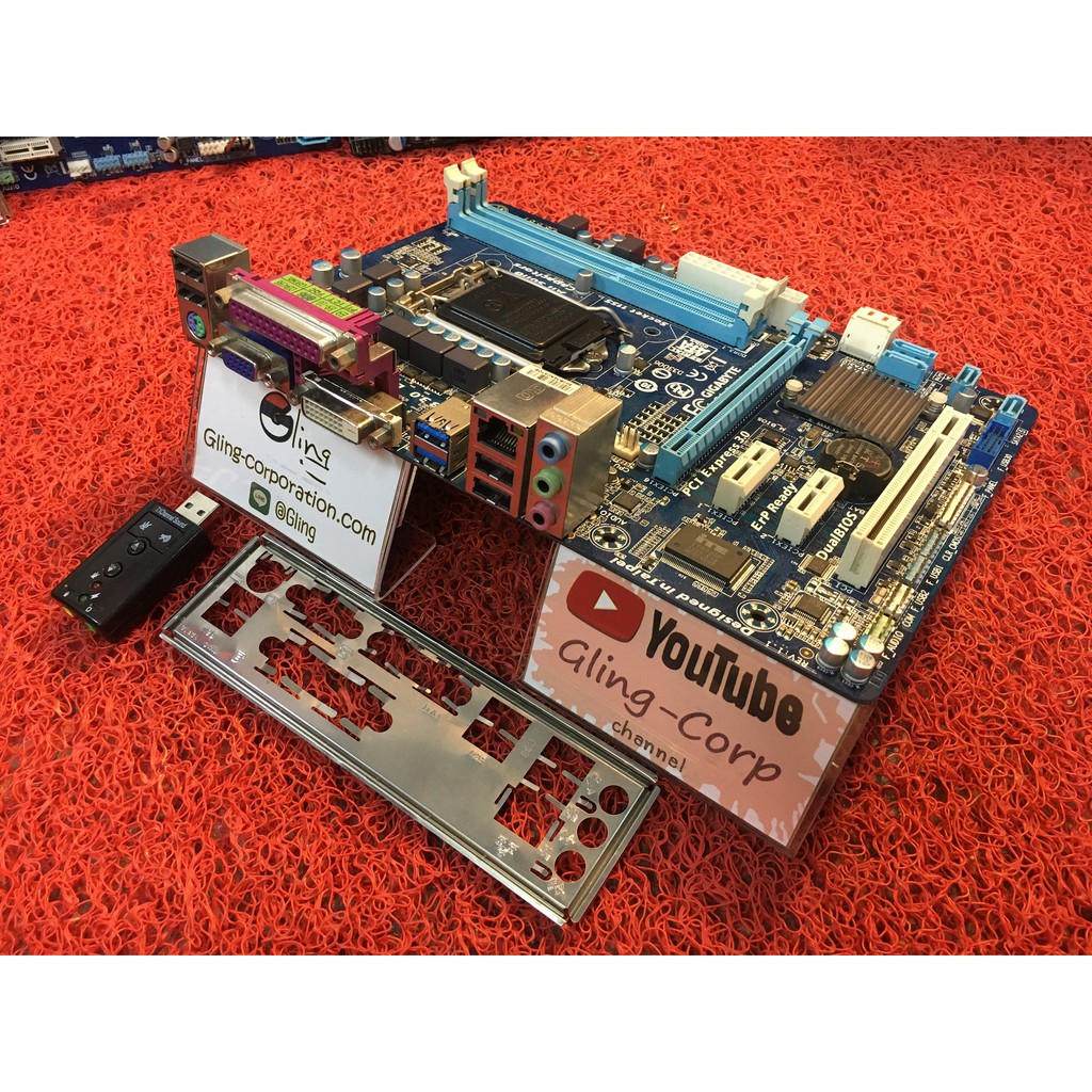 Lga1155 Gigabyte Ga 5m D3v Bp เส ยงออนบอร ดไม มา Gling Corp ค ณภาพส ง