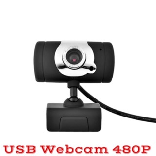 HD 480P กล้องเว็บ เว็บแคม USB2.0 Auto Focus Video Call พร้อมไมโครโฟนสำหรับ PC คอมพิวเตอร์แล็ปท็อปสำหรับ Video การประชุม